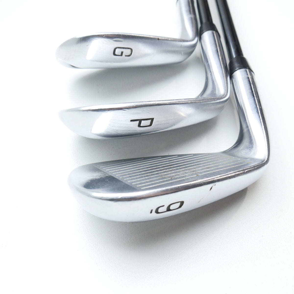 Used Mizuno Pro 223 Iron Set / 6 - PW + GW / Soft Regular Flex