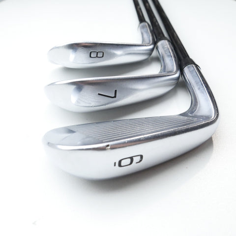Used Mizuno Pro 223 Iron Set / 6 - PW + GW / Soft Regular Flex