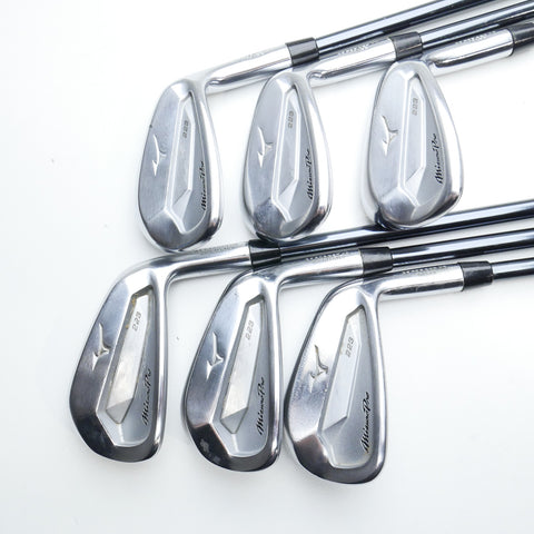 Used Mizuno Pro 223 Iron Set / 6 - PW + GW / Soft Regular Flex