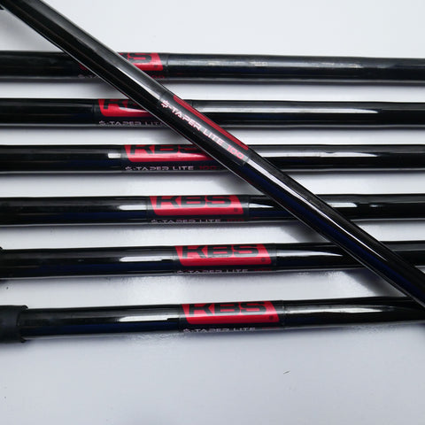 Used Mizuno Pro 225 Black Limited Edition Iron Set / 4 - PW / Stiff Flex