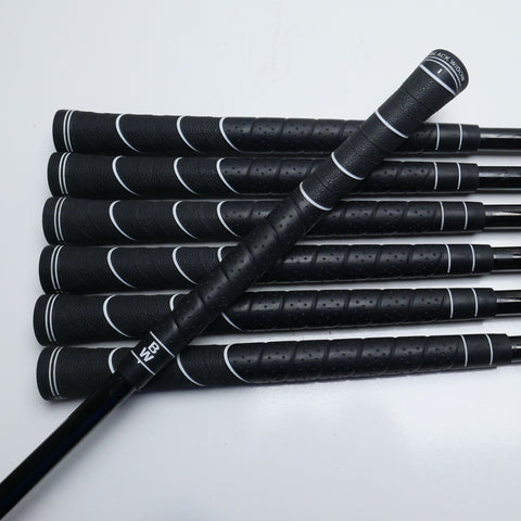 Used Mizuno Pro 225 Black Limited Edition Iron Set / 4 - PW / Stiff Flex