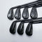 Used Mizuno Pro 225 Black Limited Edition Iron Set / 4 - PW / Stiff Flex