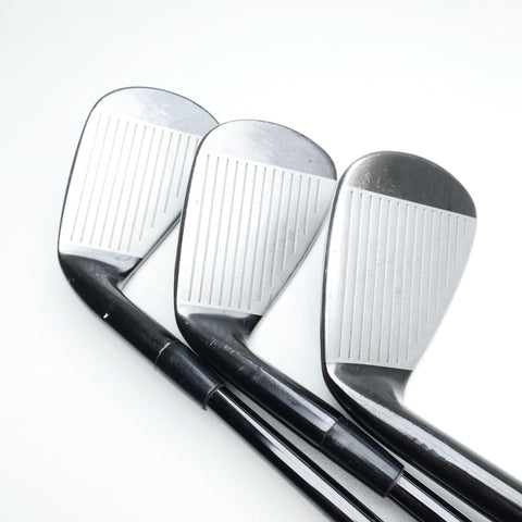 Used Mizuno Pro 225 Black Limited Edition Iron Set / 5 - PW / Stiff Flex