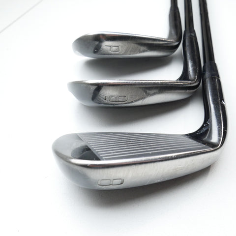 Used Mizuno Pro 225 Black Limited Edition Iron Set / 5 - PW / Stiff Flex
