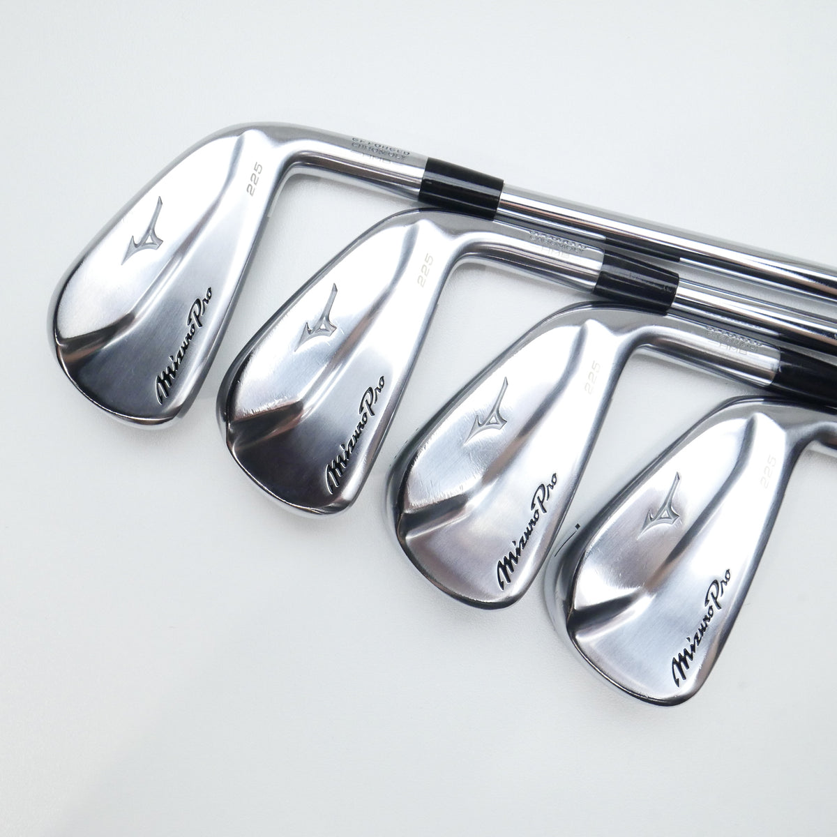 Used Mizuno Pro 225 HMB Iron Set / 4 - PW / Regular Flex