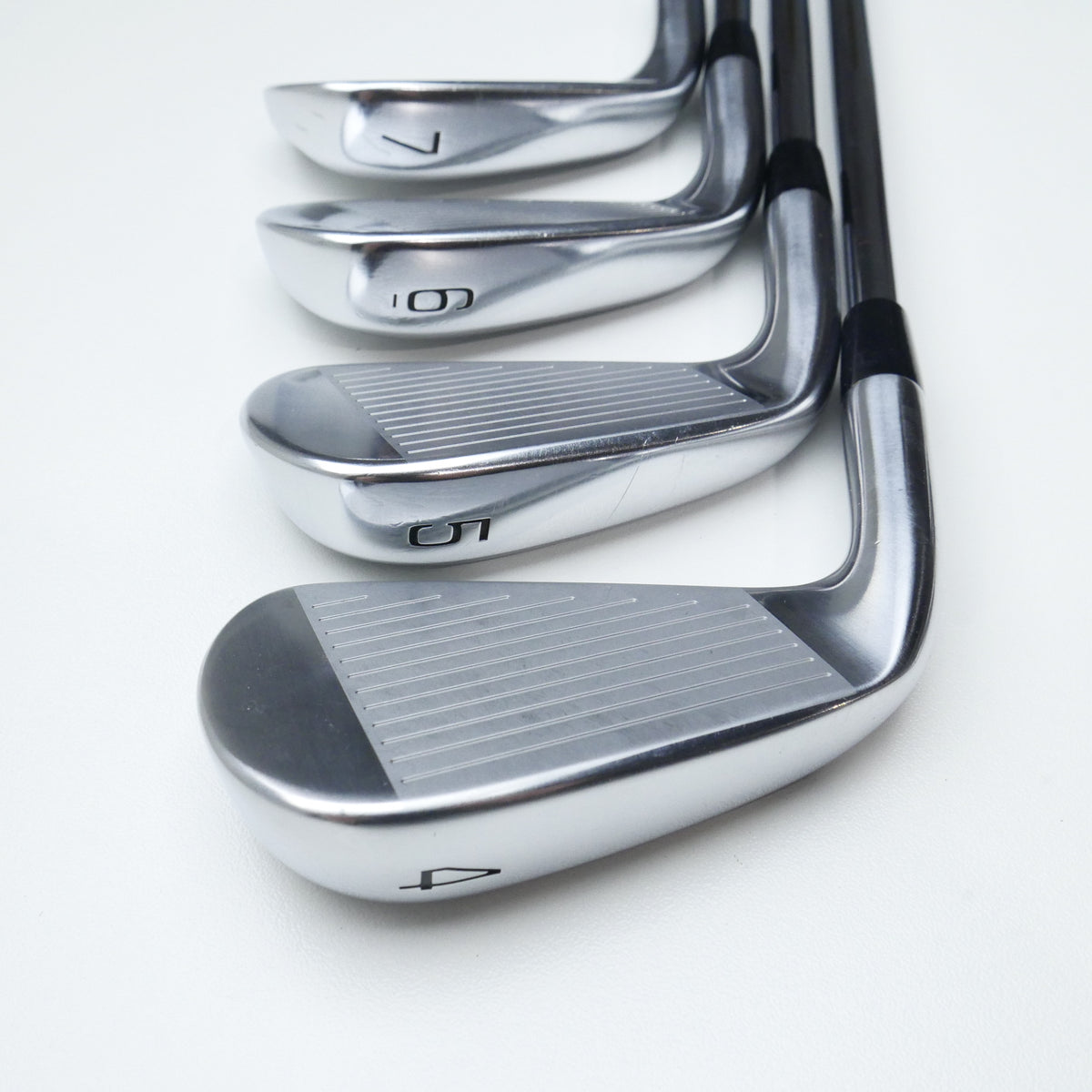 Used Mizuno Pro 225 HMB Iron Set / 4 - PW / Regular Flex