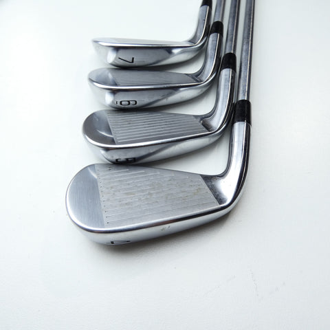Used Mizuno Pro 225 HMB Iron Set / 4 - PW / Stiff Flex