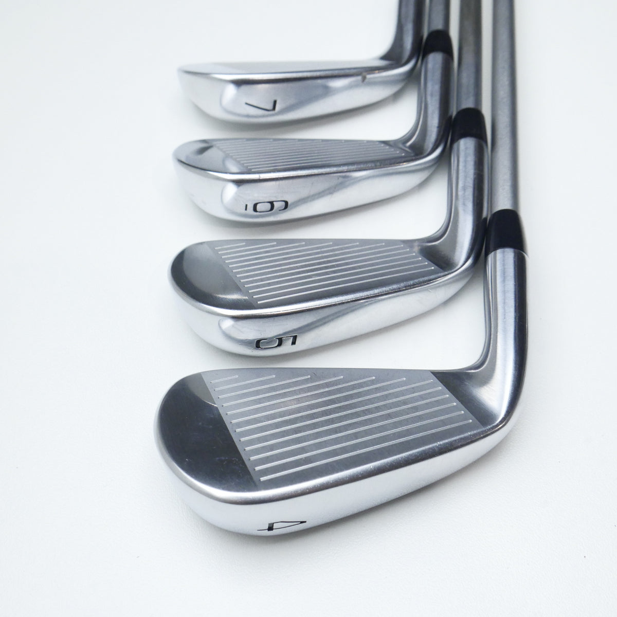 Used Mizuno Pro 225 HMB Iron Set / 4 - PW / X-Stiff Flex