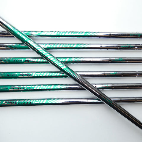 Used Mizuno Pro 225 HMB Iron Set / 5 - PW + GW / Stiff Flex