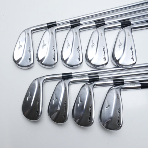 Used Mizuno Pro 225 Iron Set / 3 - PW + GW / Stiff Flex