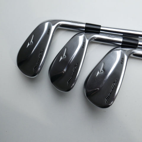 Used Mizuno Pro 225 Iron Set / 4 - PW / Stiff Flex