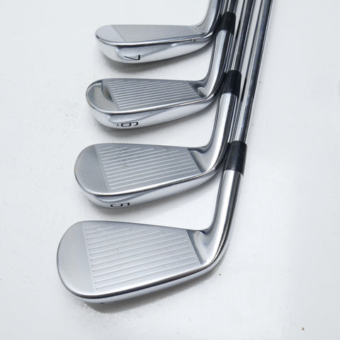 Used Mizuno Pro 225 Iron Set / 4 - PW / Stiff Flex