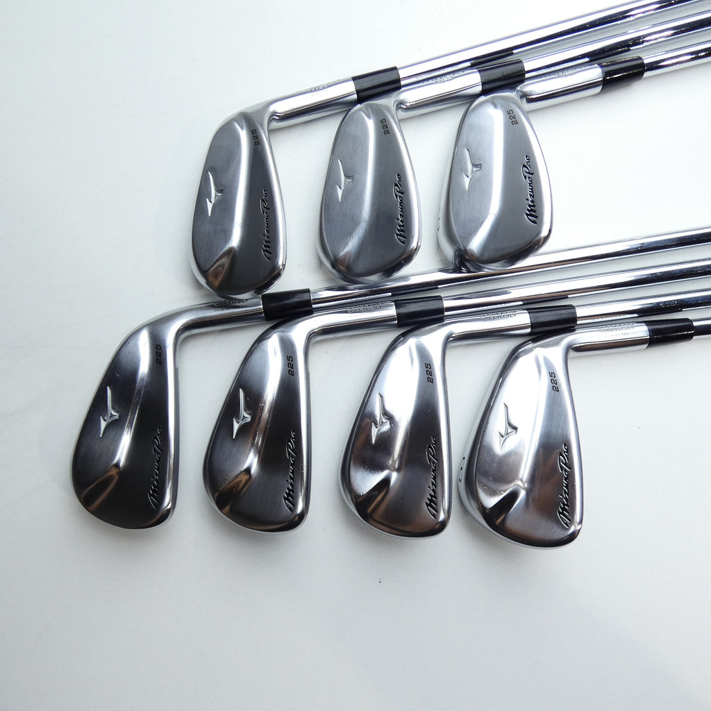 Used Mizuno Pro 225 Iron Set / 5 - PW + GW / Regular Flex
