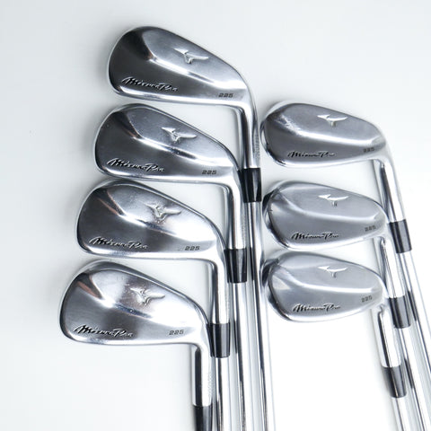 Used Mizuno Pro 225 Iron Set / 5 - PW + GW / Stiff Flex