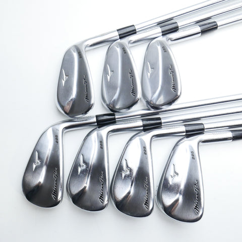 Used Mizuno Pro 225 Iron Set / 5 - PW + GW / Stiff Flex