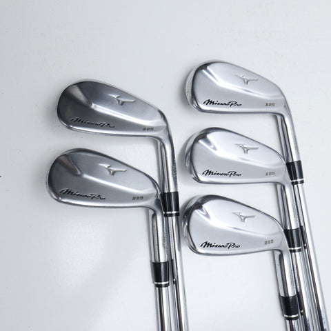 Used Mizuno Pro 225 Iron Set / 6 - PW / Stiff Flex