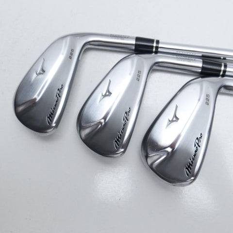 Used Mizuno Pro 225 Iron Set / 6 - PW / Stiff Flex