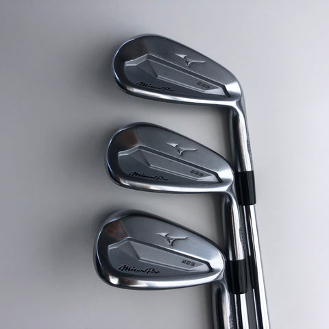 Used Mizuno Pro 225 & Pro 223 Combo Iron Set / 5 - PW / Stiff Flex