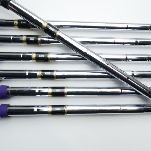 Used Mizuno Pro 225 & Pro 223 Combo Set Iron Set / 4 - PW / Stiff Flex