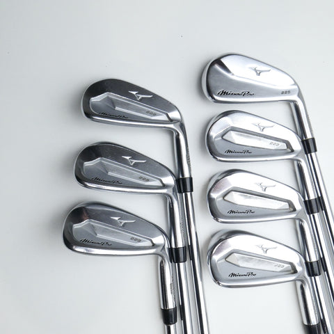 Used Mizuno Pro 225 & Pro 223 Combo Set Iron Set / 4 - PW / Stiff Flex