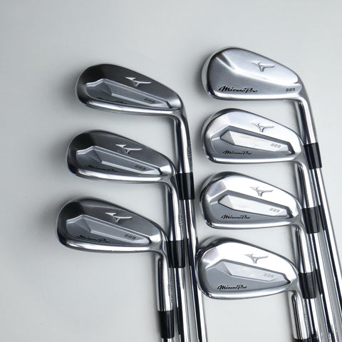 Used Mizuno Pro 225 & Pro 223 Combo Set Iron Set / 5 - PW + GW / Regular Flex