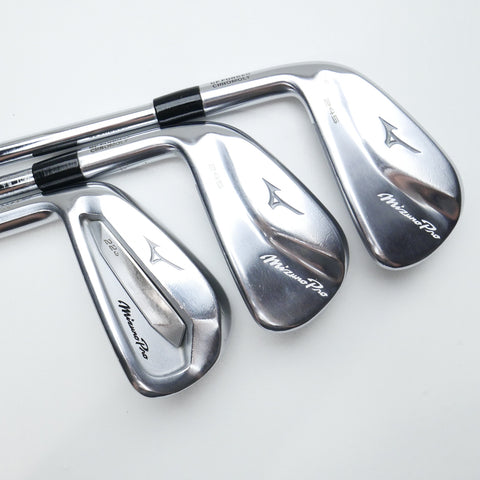 Used Mizuno Pro 225 & Pro 223 Combo Set Iron Set / 5 - PW / Regular Flex / Left