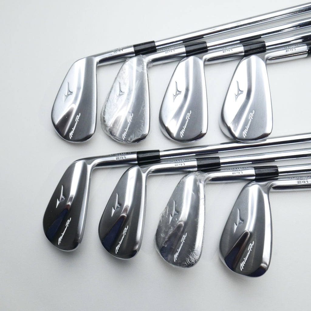 Used Mizuno Pro 241 Iron Set / 3 - PW / X-Stiff Flex