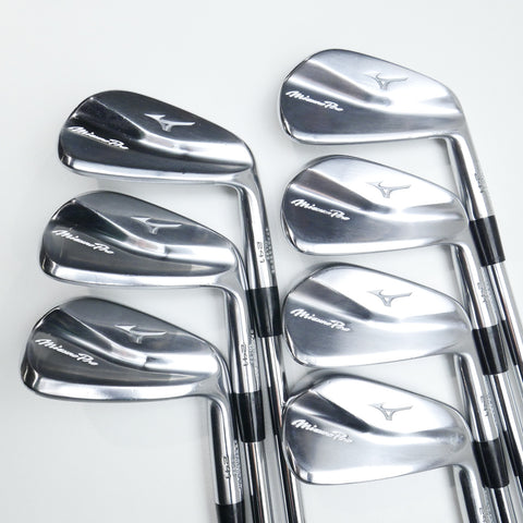 Used Mizuno Pro 241 Iron Set / 4 - PW / Stiff Flex