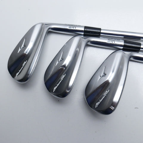 Used Mizuno Pro 241 Iron Set / 4 - PW / Stiff Flex