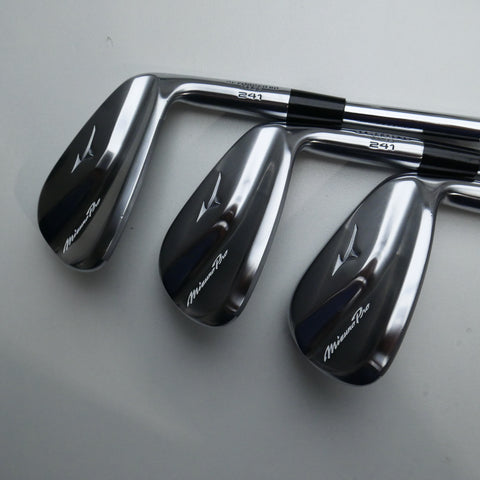 Used Mizuno Pro 241 Iron Set / 4 - PW / Stiff Flex