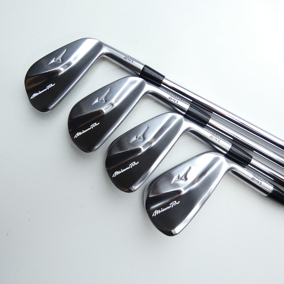 Used Mizuno Pro 241 Iron Set / 4 - PW / Stiff Flex