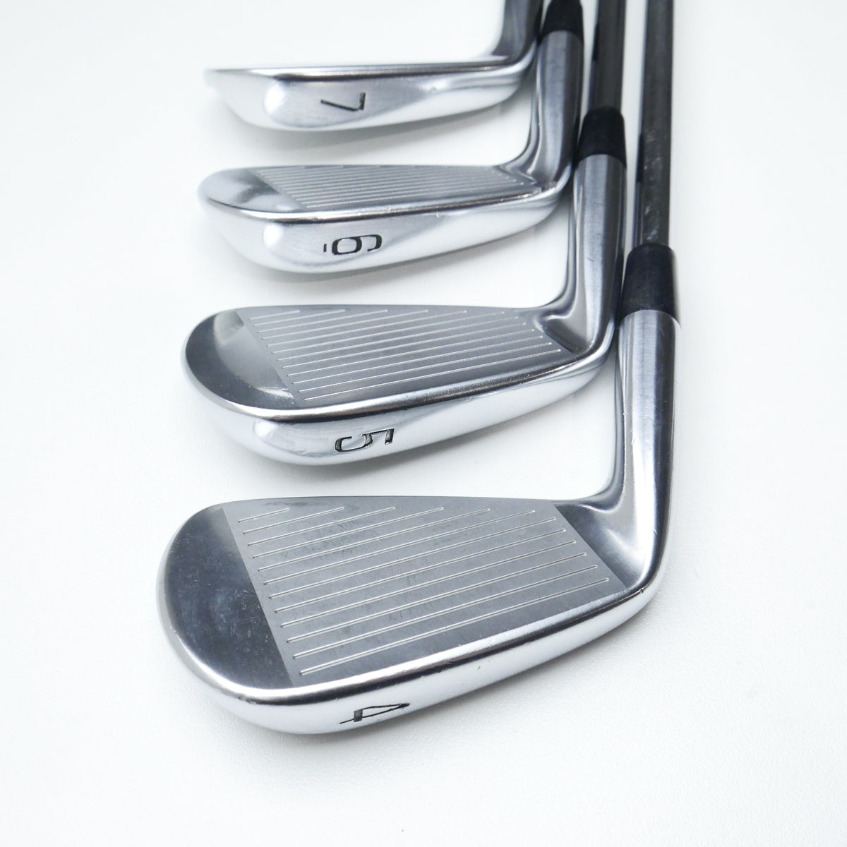 Used Mizuno Pro 241 Iron Set / 4 - PW / Stiff Flex
