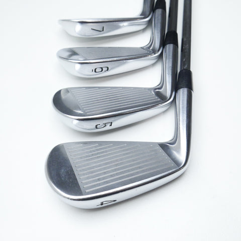 Used Mizuno Pro 241 Iron Set / 4 - PW / Stiff Flex