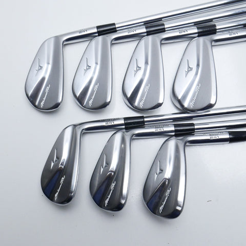 Used Mizuno Pro 241 Iron Set / 4 - PW / Stiff Flex