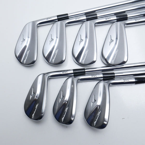 Used Mizuno Pro 241 Iron Set / 4 - PW / Stiff Flex
