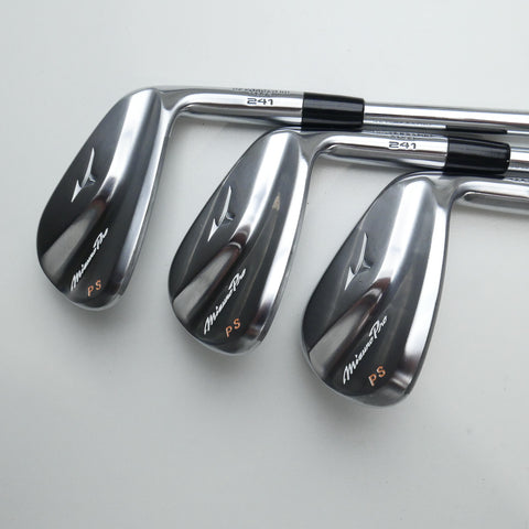 Used Mizuno Pro 241 Iron Set / 4 - PW / X-Stiff Flex