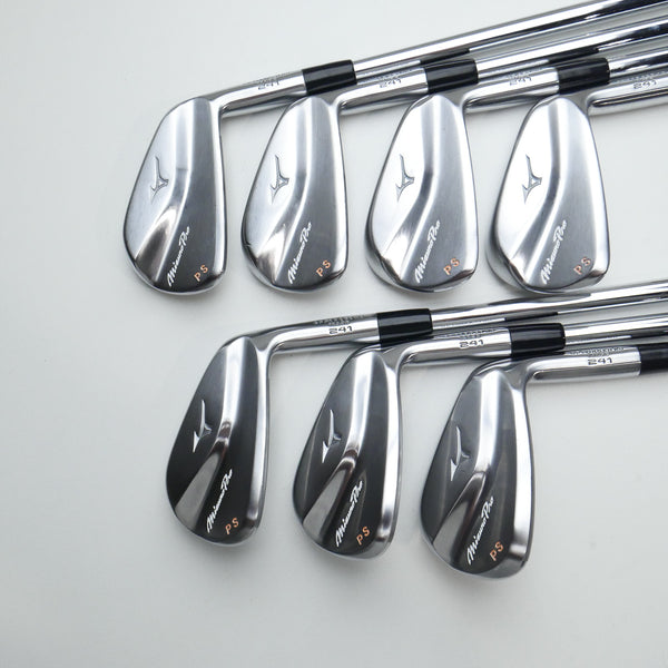 Used Mizuno Pro 241 Iron Set / 4 - PW / X-Stiff Flex