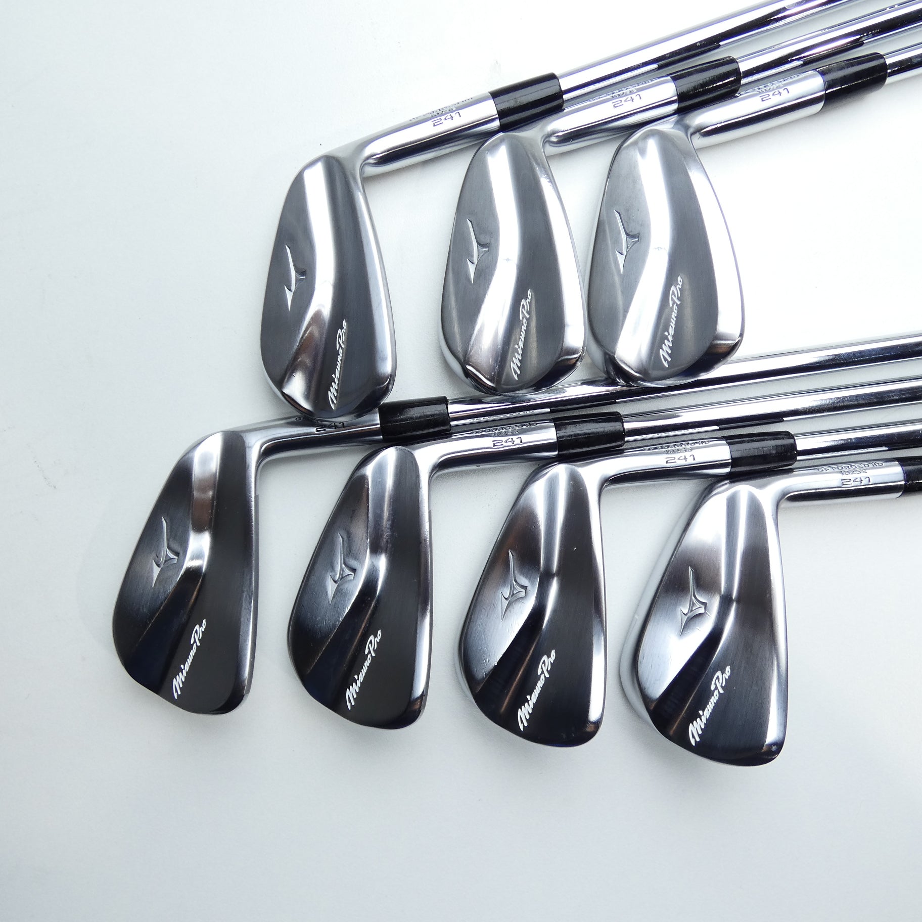 Used Mizuno Pro 241 Iron Set / 4 - PW / X-Stiff Flex