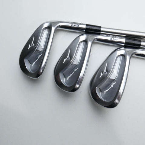 Used Mizuno Pro 243 Iron Set / 4 - PW / Regular Flex