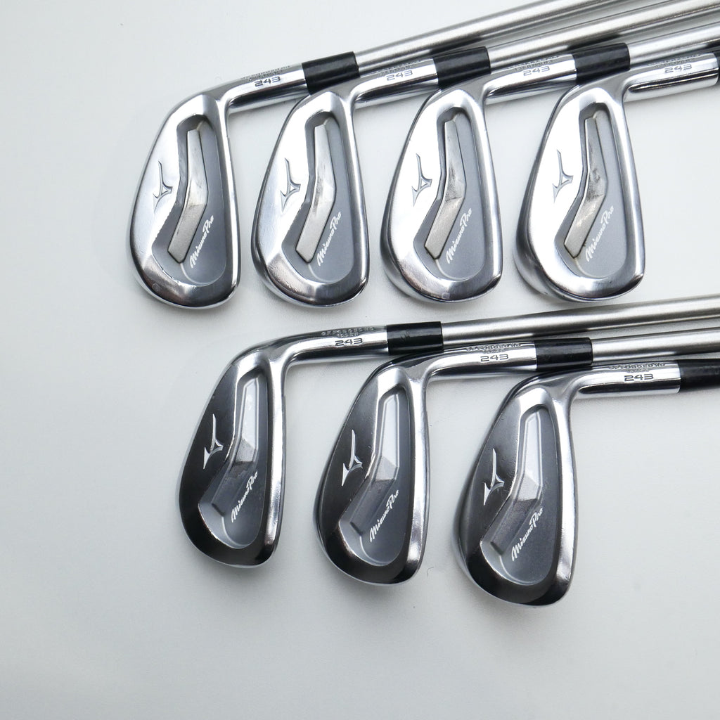 Used Mizuno Pro 243 Iron Set / 4 - PW / Regular Flex