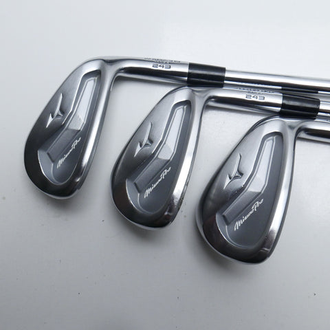 Used Mizuno Pro 243 Iron Set / 4 - PW / Stiff Flex