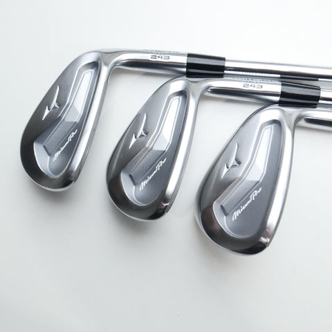 Used Mizuno Pro 243 Iron Set / 4 - PW / Stiff Flex