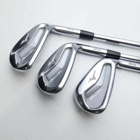 Used Mizuno Pro 243 Iron Set / 4 - PW / Stiff Flex