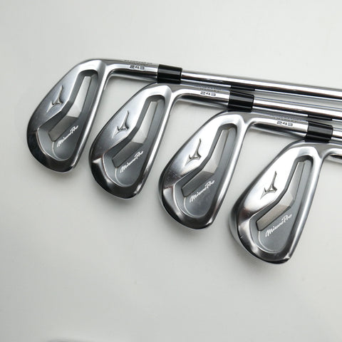 Used Mizuno Pro 243 Iron Set / 4 - PW / Stiff Flex