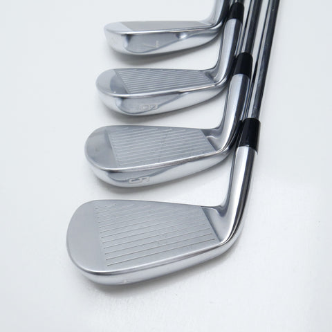 Used Mizuno Pro 243 Iron Set / 4 - PW / Stiff Flex