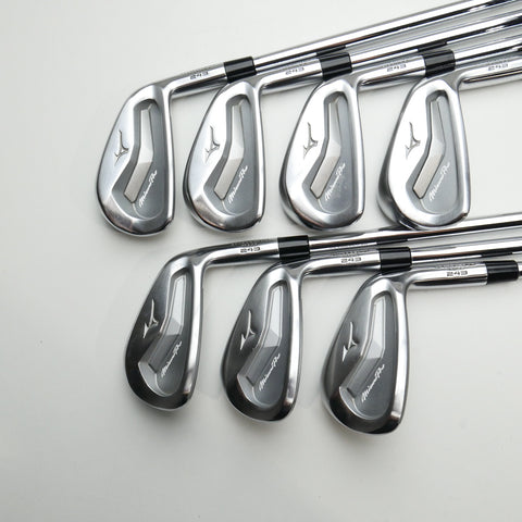 Used Mizuno Pro 243 Iron Set / 4 - PW / Stiff Flex