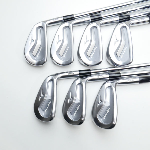 Used Mizuno Pro 243 Iron Set / 4 - PW / Stiff Flex