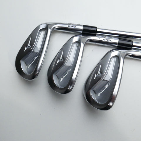 Used Mizuno Pro 243 Iron Set / 4 - PW / X-Stiff Flex