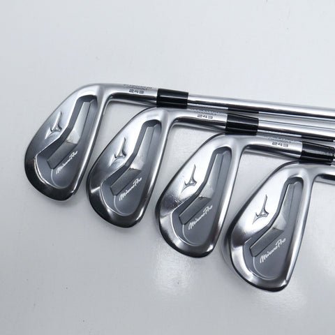 Used Mizuno Pro 243 Iron Set / 4 - PW / X-Stiff Flex