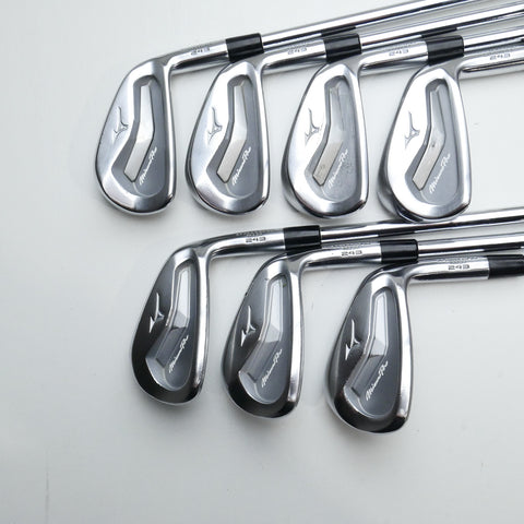 Used Mizuno Pro 243 Iron Set / 4 - PW / X-Stiff Flex